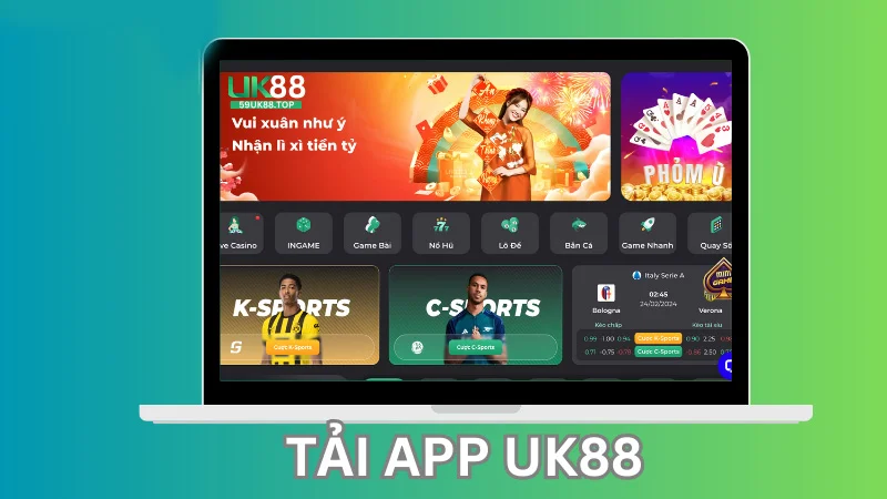 Thực hiện đúng trình tự để tải app nhà cái UK88 thành công